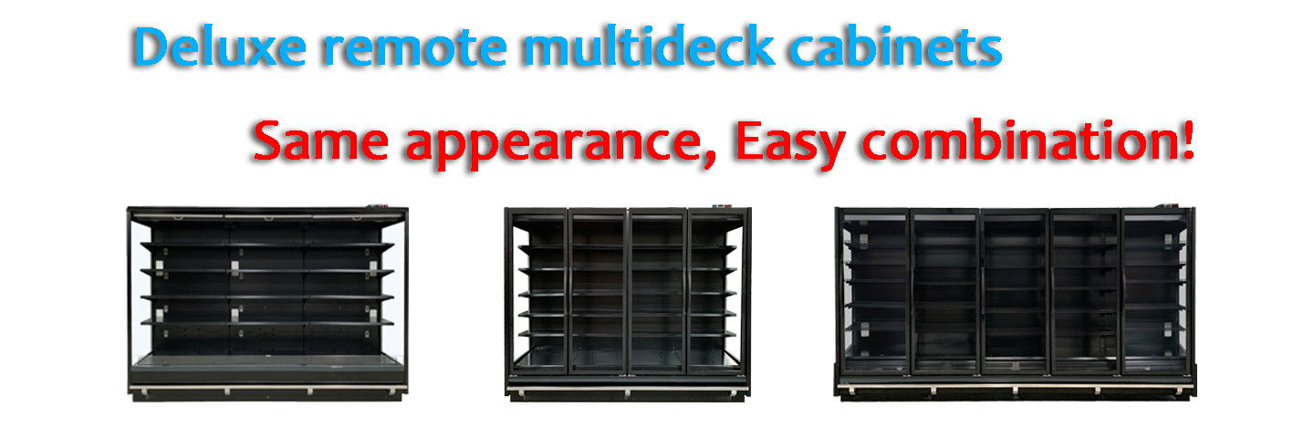 qualità apra il frigorifero dell'esposizione fabbrica