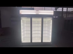 3 Refrigeratore commerciale a porta di vetro con motori di ventilatore EBM per un basso consumo energetico