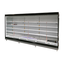 Low Fronted Remote Multideck Open Display Fridge 5 Layers With LED Light Tubes