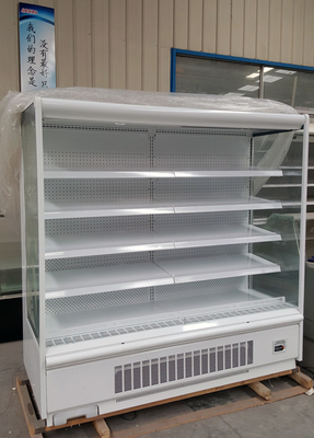 Open Display Fridge With Auto Evaporation Water Tray