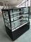 Stainless Steel Refrigerated Dessert Display Case Fan Cooling For Shop