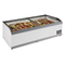 High Volume Island Freezer R404a Refrigerant With Maintenance Free