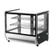 Pastry And Fried Food Display Case With Curved Glass Easy Cleaning