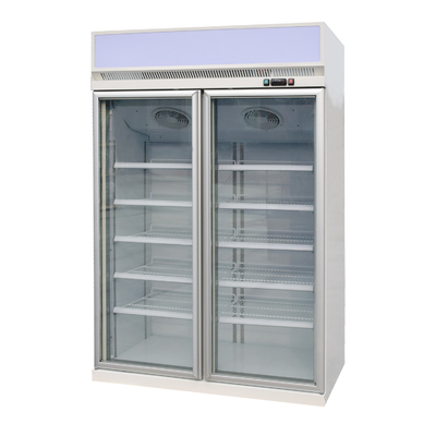 Frigorifero di vetro della birra della porta R290 con gli scaffali regolabili del cavo 5PCS