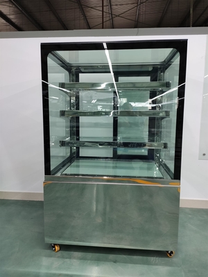Vetrina refrigerata esposizione della pasticceria con il vetro di Front Straight Triple Glazed Anti-Fog