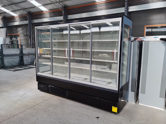 Congelatore dritto del Merchandiser del gelato del supermercato con le multi piattaforme