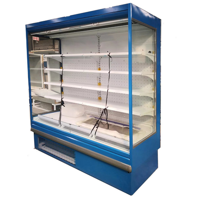 Il deposito della frutta apre i ciechi di Front Display Cooler With Night