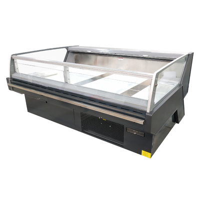 Merchandiser frigorifero self-service integrato con scaldabagno