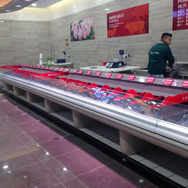 Apra il frigorifero dell'esposizione della ghiottoneria del refrigeratore della carne fresca per i supermercati 1250 * 1160 * 1000mm