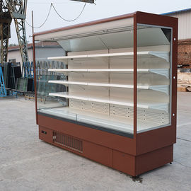 Automatico disgeli i Merchandisers verticali refrigerati della tenda dell'aria aperta dell'armadietto di esposizione