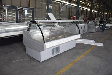 la ghiottoneria della vetrina del dispositivo di raffreddamento della ghiottoneria ha refrigerato l'armadietto di esposizione del refrigeratore della ghiottoneria del contenitore per esposizione