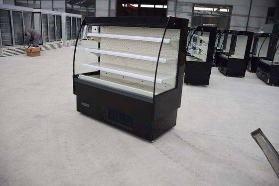Vassoio aperto al minuto dell'acqua dell'evaporatore di Front Display Fridge With Auto