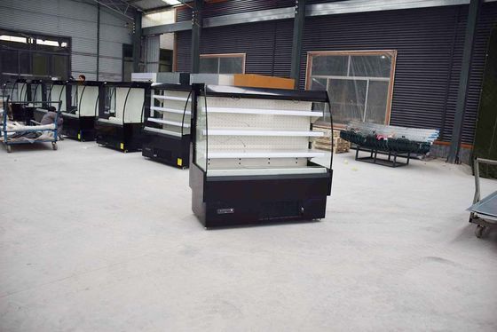 Lo sbrinamento R290 660mm ha refrigerato il frigorifero aperto dell'esposizione