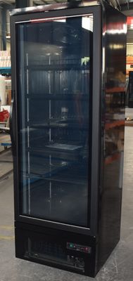 Congelatore di vetro dritto di raffreddamento arieggiato della porta per il gelato
