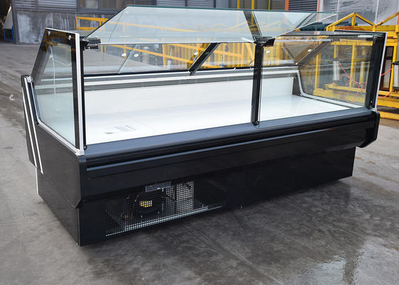 Il contenitore per esposizione della carne della ghiottoneria di Front Lift Up Straight Glass Secop automatico disgela
