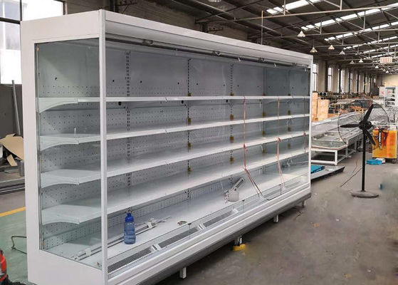 Sbrinamento automatico 5pcs Multideck del refrigeratore a distanza economizzatore d'energia di R448a sullo scaffale