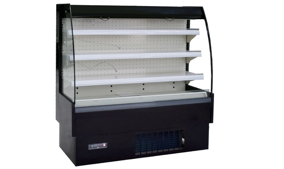 Frigorifero R404a dell'esposizione di Multideck del negozio di alimentari con il LED