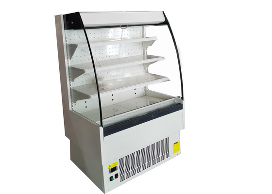 “La GRU A BENNA a metà altezza & va” Front Refrigerated Display Cabinet curvo 130CM