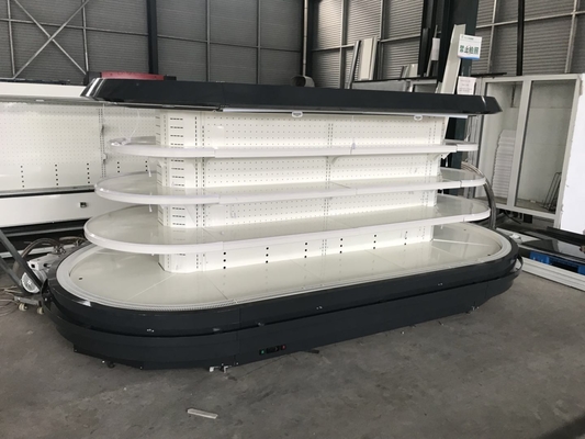 Alto refrigeratore aperto dell'esposizione di Multideck dei semi con 3 strati della scaffalatura regolabile