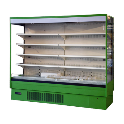 Fan che raffredda il contenitore per esposizione refrigerato aperto di Multideck per il supermercato