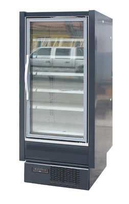 Multideck alimentabile oscilla il congelatore di vetro dell'esposizione della porta per il supermercato con il compressore di SANYO/Secop per gli alimenti congelati