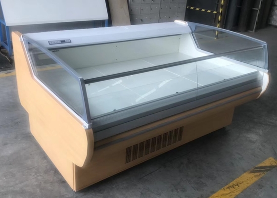 Macellaio orizzontale Refrigerated Display Fridge per gli hamburger della carne di maiale